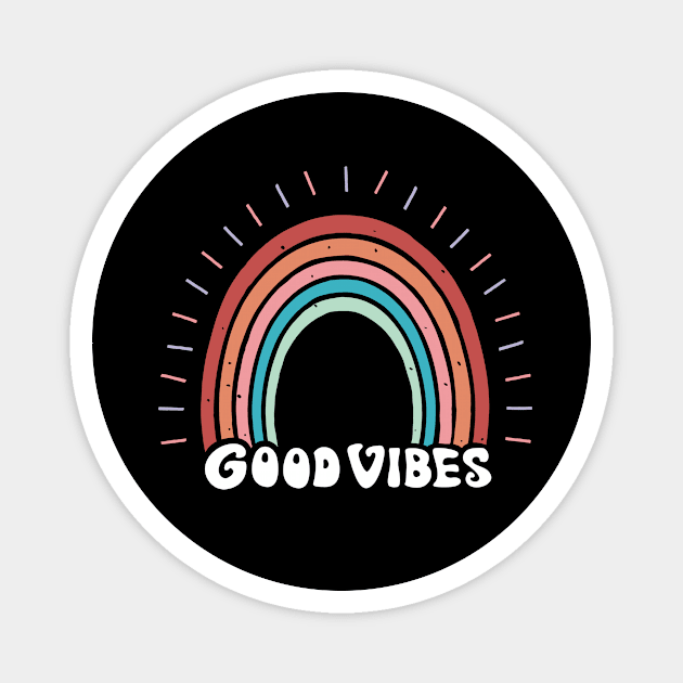 Good Vibes Magnet by DuckyDuck